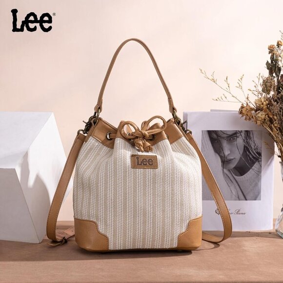 X Lee Bucket Bag for Women Drawstring Hobo Crossbody Bag with Detachable Straps - Picture 6 of 7